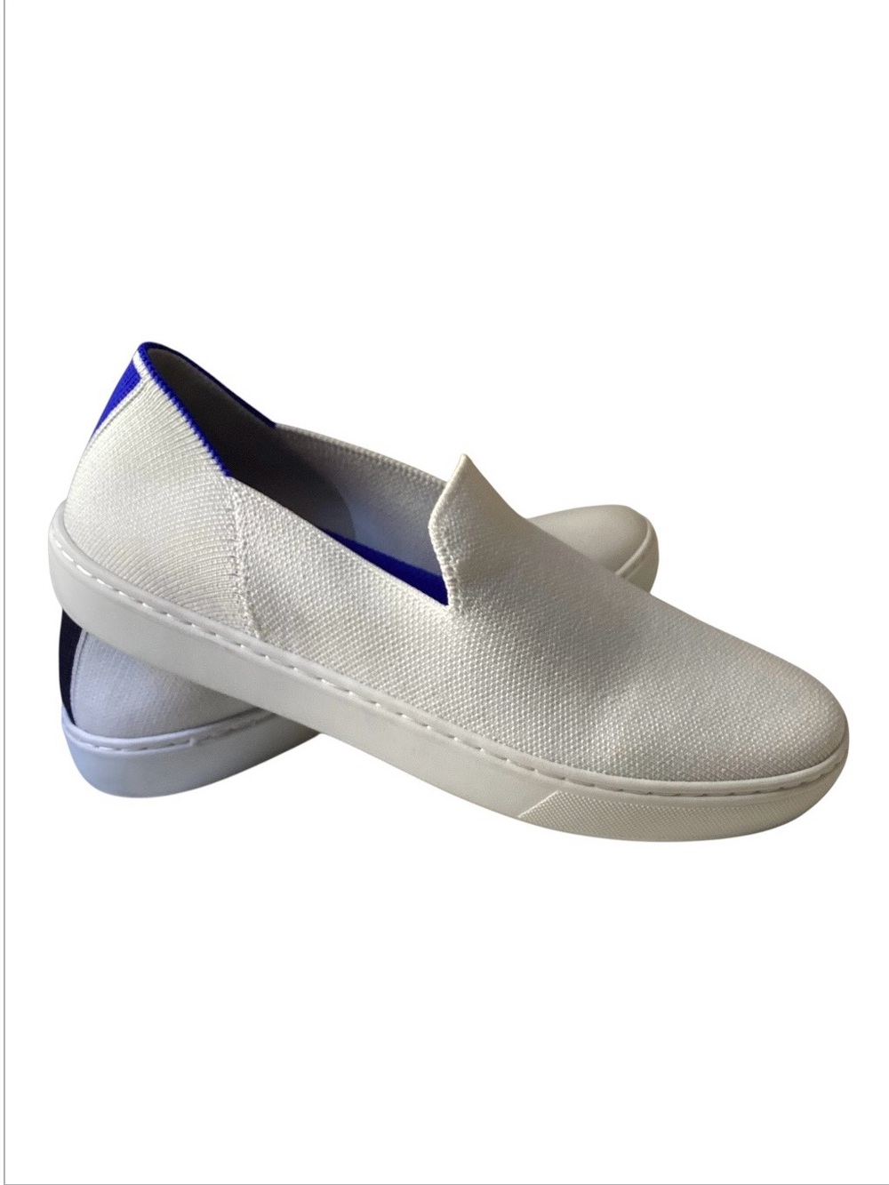 Rothy's Original White Slip-On Sneakers